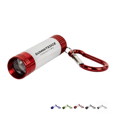 Mini LED Flashlight with Carabiner