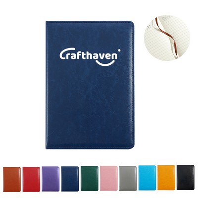 100 Pages Leather Notebook