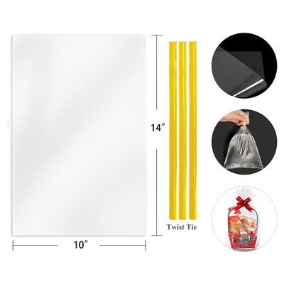 FestiveClear Treat Bags