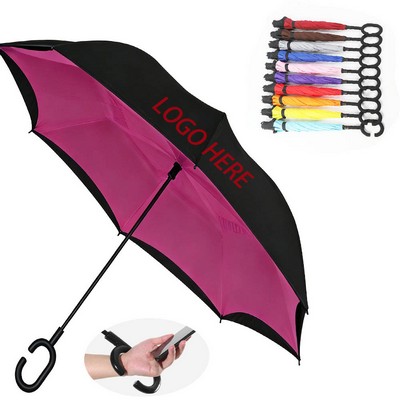 C Handle Reverse Umbrella
