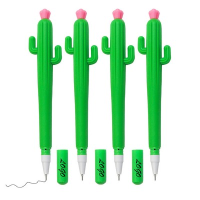 Rubber Cactus Ballpoint Pen