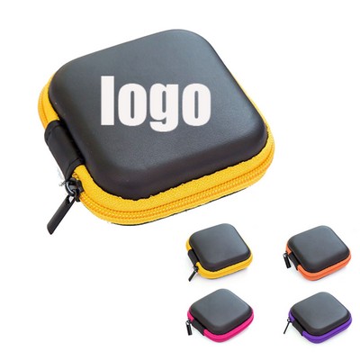 EVA Square Headphone Storage Case