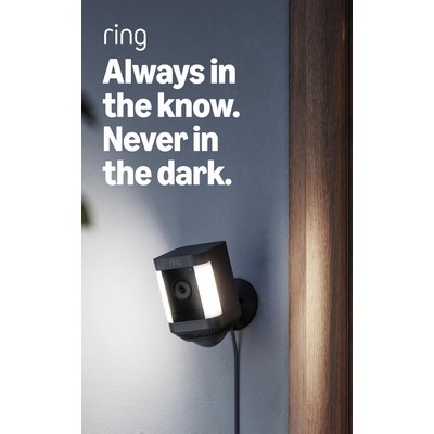 Spotlight Cam Plus Plug In - Black