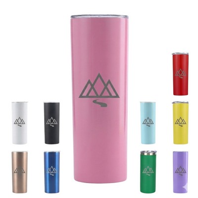 20 oz. Stainless Steel Vacuum Insulated Skinny Tumbler