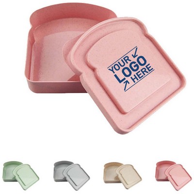 Bread Lunch Case Reusable Container