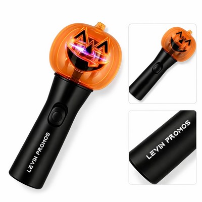 Halloween Light-Up Pumpkin Spinner Wand
