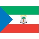 5'x8' Equatorial Guinea U.N. Nylon Outdoor Flag - Style B