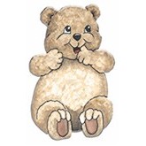 Bear Cub Lapel Pin