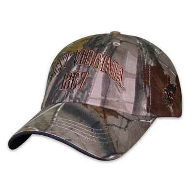 Camouflage Cap w/Half Sandwich Bill