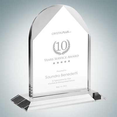 Distinguished Arch Optical Crystal Award (Large)