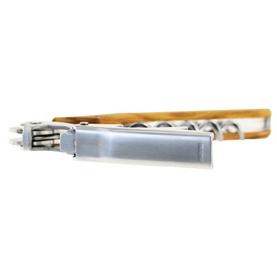 Castello™ Italian Corkscrew w/Olive Wood Brown Handle