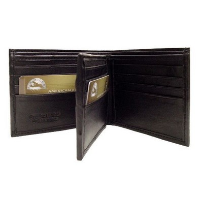 Ashlin® Designer Angus Bifold Wallet w/Centre Wing & 16 Card Pockets