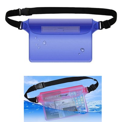 Dry Bag with Waist Strap Waterproof Phone Pouch