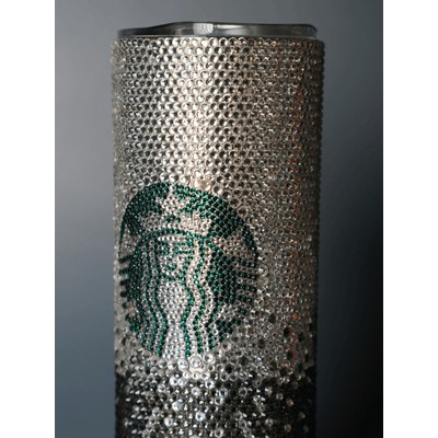 20 Ounce Stainless Steel Rhinestone Skinny Tumbler