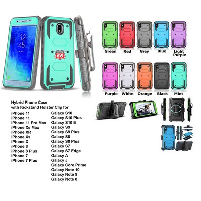 iBank ® Shockproof Case works with Galaxy A10e/A15/A16/A23/A32/A52 + Screen Protector