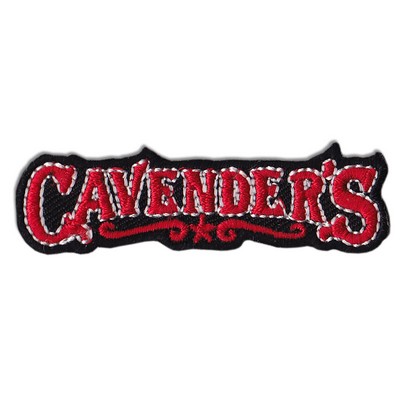 2½" Embroidered Emblem w/50% Thread Coverage