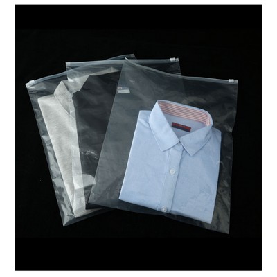 PE Zipper Bag 7C Thickness 9.84 x 11.81"
