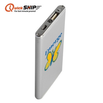Winnemac Sleek Metallic Slim 3000mAh Power Bank