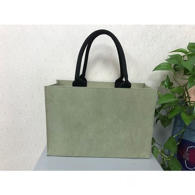 Washable Kraft Paper Tote Bag