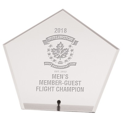Canterbury hexagon award 7"
