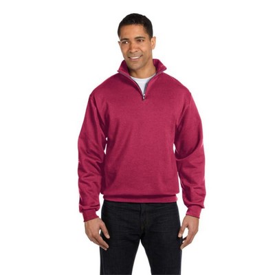 Jerzees 8 Oz, 50/50 NuBlend&reg; Quarter-Zip Cadet Collar Sweat