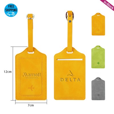Premium Letherette Luggage Tags