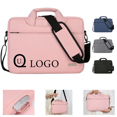 14" Waterproof Nylon Laptop Shoulder Briefcase