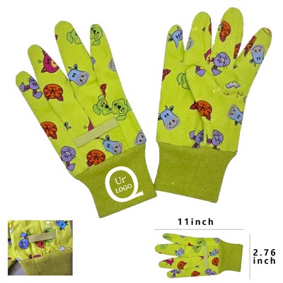 Polycotton Children Gardening Gloves