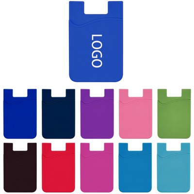 Silicone Adhesive Card Holder