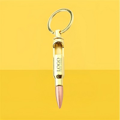 Bullet Bottle Opener Keychain