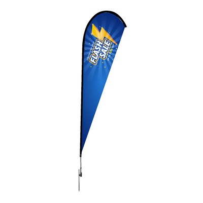 6' Teardrop Feather Flag -2 Side Imprint - Fabric Only