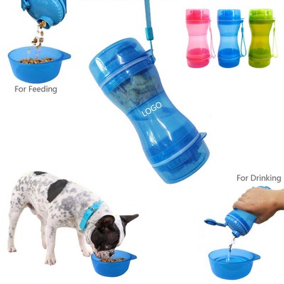 Multifunctional Pet Water And Food Bottle
