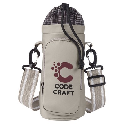 Academy Eco Friendly Water Bottle Bag With Storage Pocket
