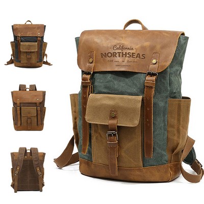Travel Canvas Backpack For Men