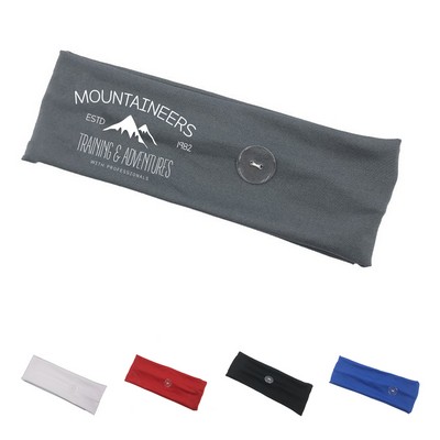 Mask Button Headband
