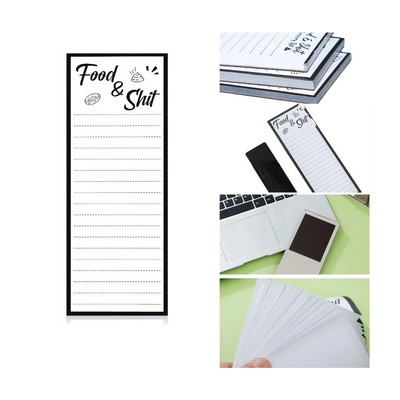 Magnetic Fridge Notepad