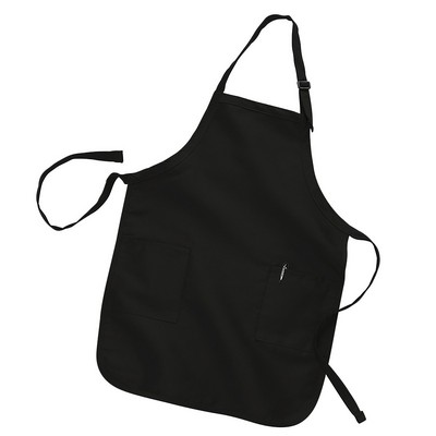 Q-Tees™ Full Length Apron with Pockets (Blank)