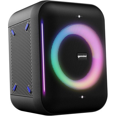 Gemini 320W 6.5" Professional Speaker w/Led Party Lighting