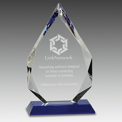 Diamond Crystal on Pedestal Base