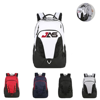 Durable Everyday Backpack - Lightweight, Ergonomic & Expandable Storage