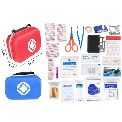 Medic First Aid Kit 206 Pieces