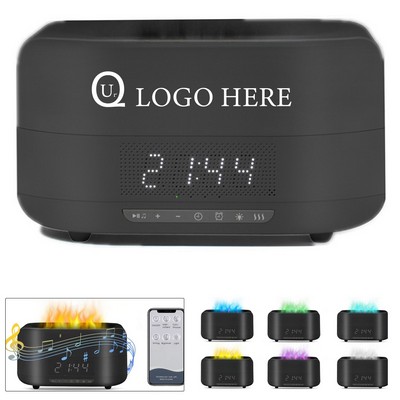 Multifunctional Speaker And Humidifiers W/ Flame Effects