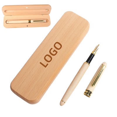 Maple Fountain Pen Set