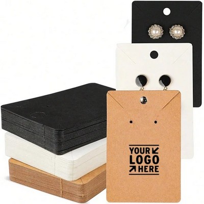 Jewelry Display Cards for Earrings and Necklaces 2.5×3.5"