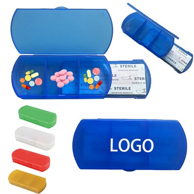 Pill Box and Bandage Dispenser