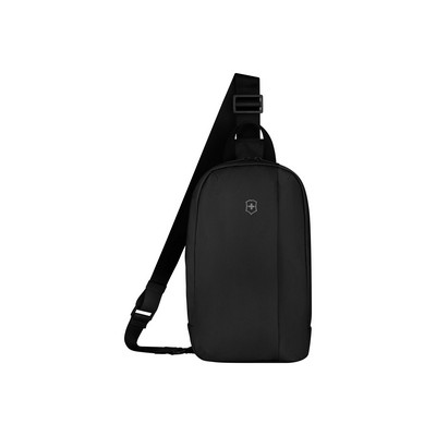 Travel Essentials, Sling Bag, Crossbody Bag with Adjustable Shoulder Strap, Black
