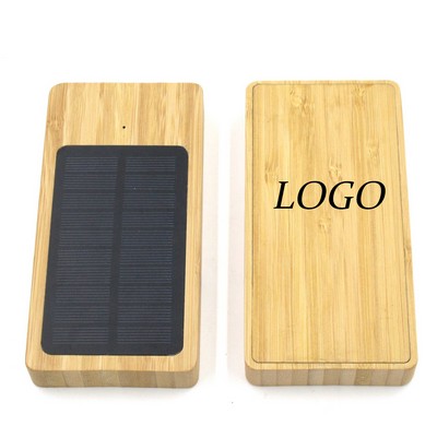 Bamboo Solar Power Bank