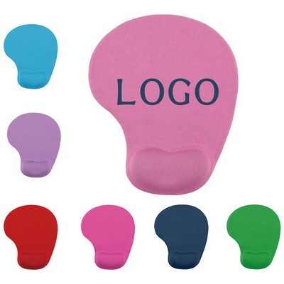 Ergonomic Memory Foam Mouse Pad with Gel Support