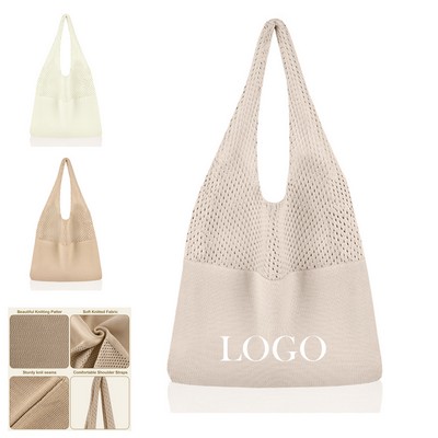 Ladies Elastic Knit Tote