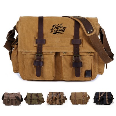 Canvas Messenger Bag